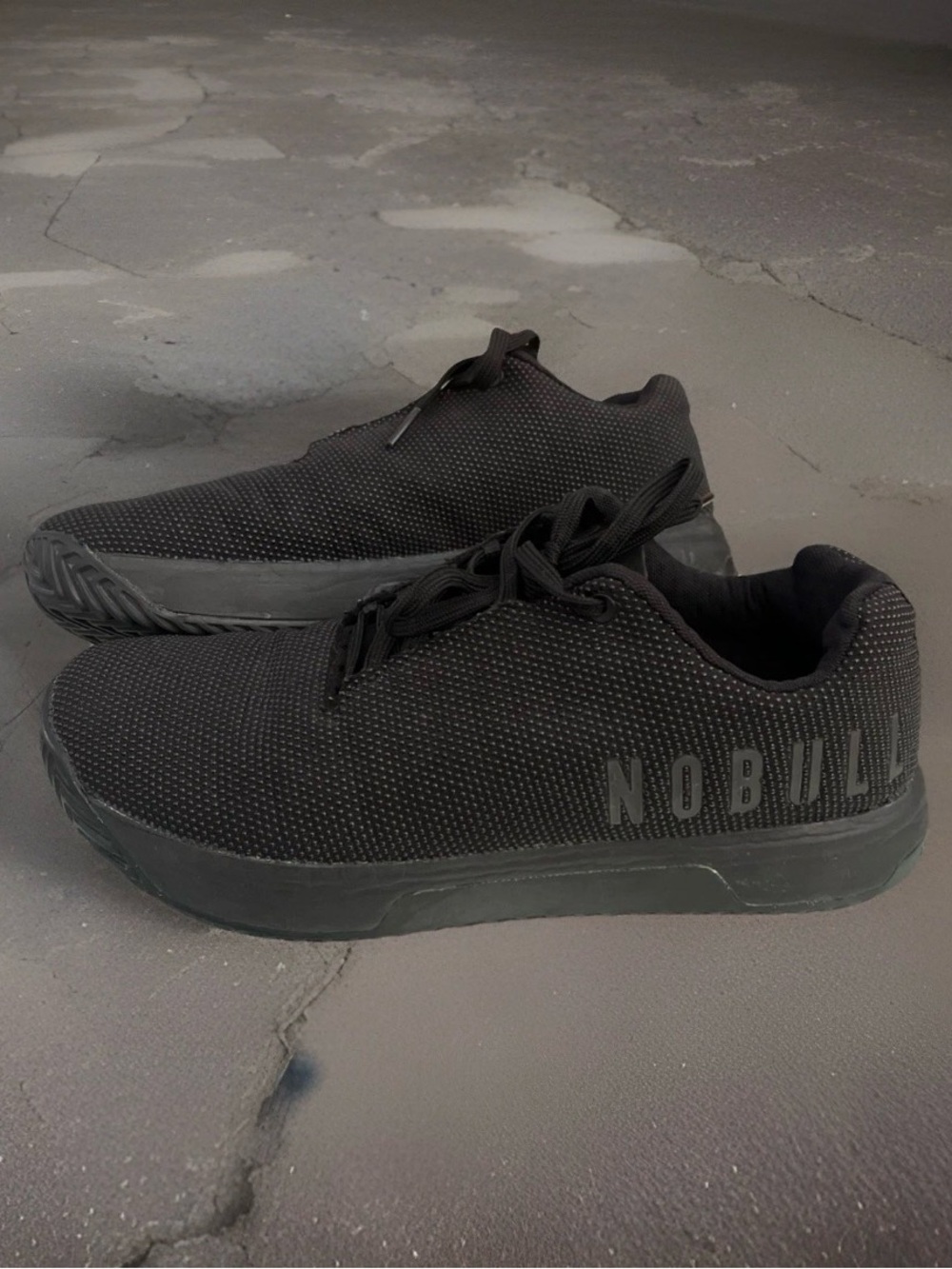 NOBULL Outwork Edge Impact Training Triple Black Shoes Mens Size 12